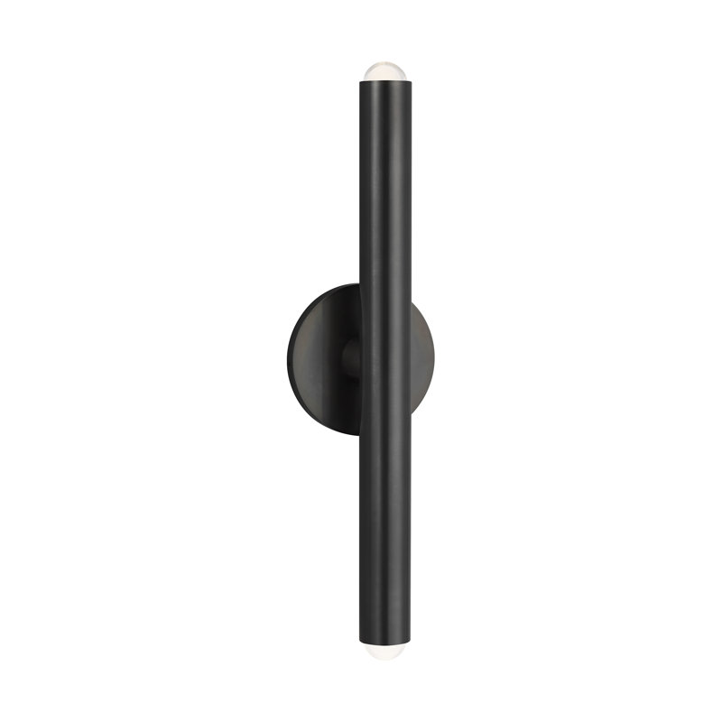 Ebell 1 - Light LED Armed Sconce, Dark Bronze