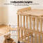 Bassinets pour bébé en bois massif