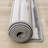 Martaveous Grey White Textured Indoor Area Rug-434442725