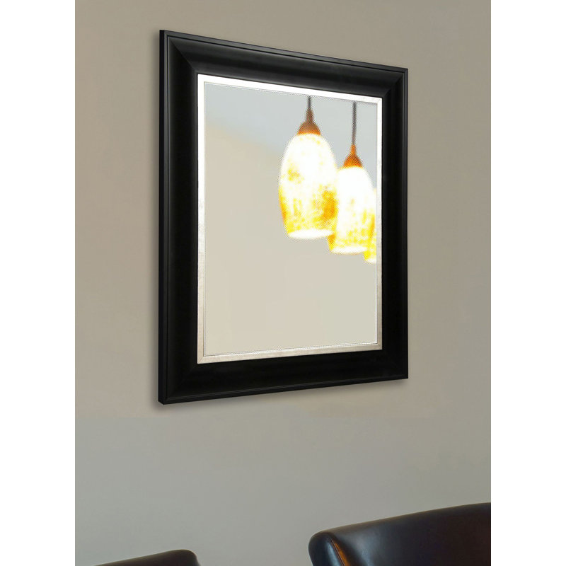 Arlinna Flat Wall Mirror, 33.5" H x 27.5" W