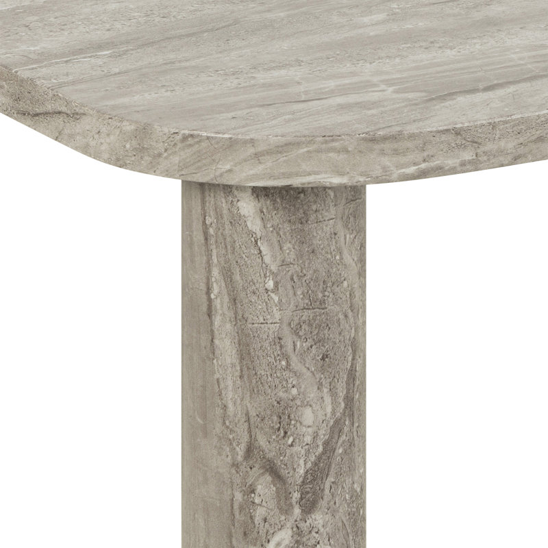 Solano Coffee Table, 36cm H x 100cm L x 75cm W, Grey