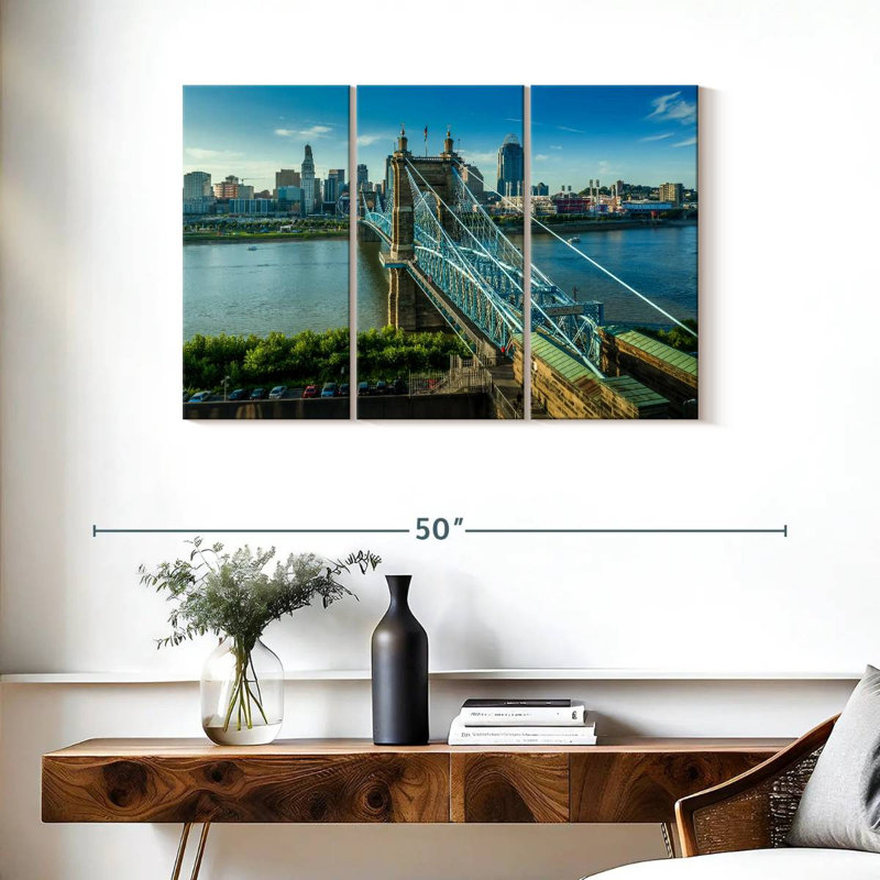 Pont suspendu Sunny Roebler, H 24 po x l 38 po