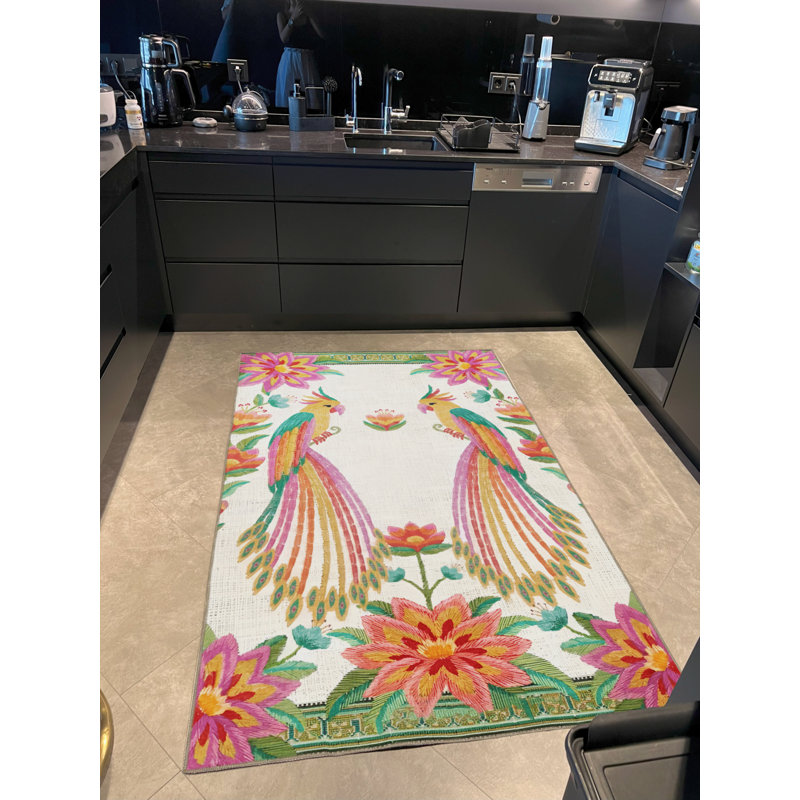 Tapis intérieur / extérieur Alcario, Rectangle 2 pi 8 po x 5 pi