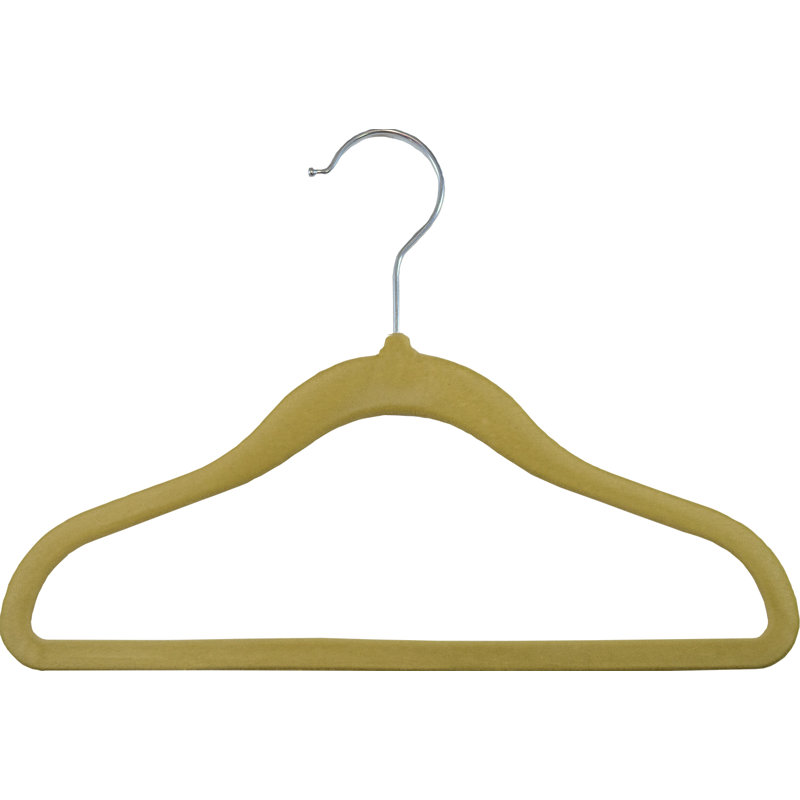 Cintre pour enfant Slimline pour robe / chandail / chandail, Brun clair, 50