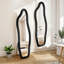 Aleaya Fabric Half-circle Mirror-447047862-447047849