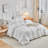 DONEUS Tufted Strip Duvet Cover Set Boho Textured Bedding Set-114645168-114491953
