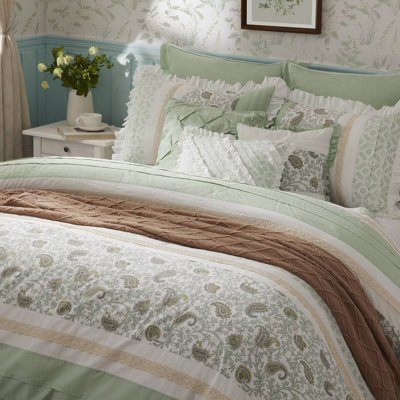 9 Piece Cotton Percale Comforter Set