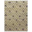 Linen Geometric Area Rug-2144146227