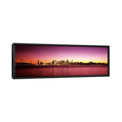" Buildings At The Waterfront, Bay Bridge, San Francisco Bay, San Francisco, California, USA " by Panoramic Images