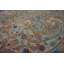 Rare Oval Shape Antique Artistic Irish Arts & Crafts Donegal Rug