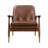 Marchese Raymond Faux Leather Upholstered Lounge Chair-109868056