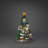 Festive Multi-Coloured LED Christmas Tree Decoration with Timer - Battery Operated