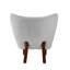 Fauteuil d'appoint en sherpa Zusud