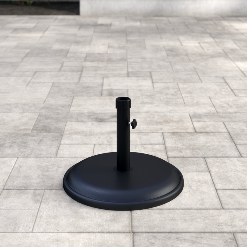 16kg Concrete Free Standing Umbrella Base, Black