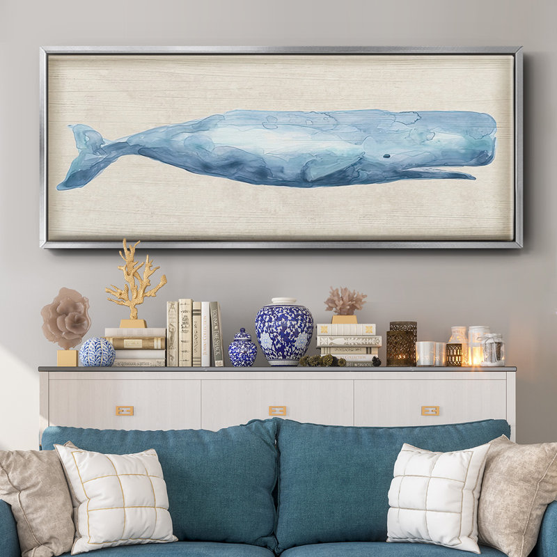 Baleine rustique I, H 24 po x l 60 po x P 1,5 po, Argent