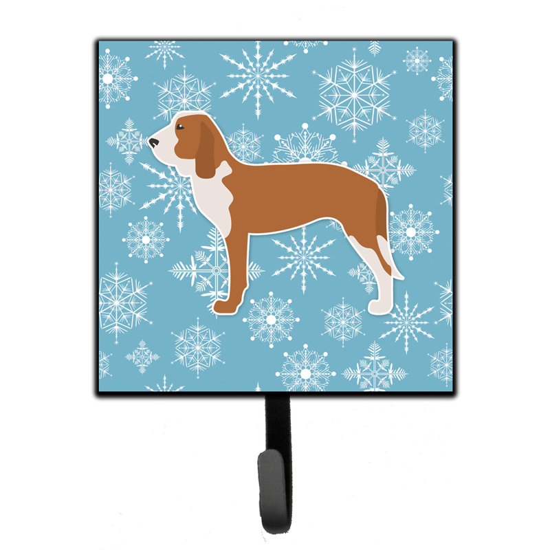 Bulger Metal Wall Organizer with Key Hooks, Spanish Hound