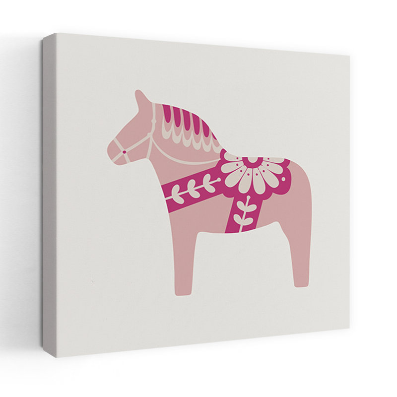 Art contemporain Art cheval contemporain, H 36 po x l 36 po