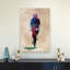 «Vibrant Cycling Athlete», art mural contemporain-129476361