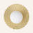 1- Light Gold Modern Globe Glass Semi Flush Mount Lighting Fixture For Living Room/Bedroom/Corridors-682266621