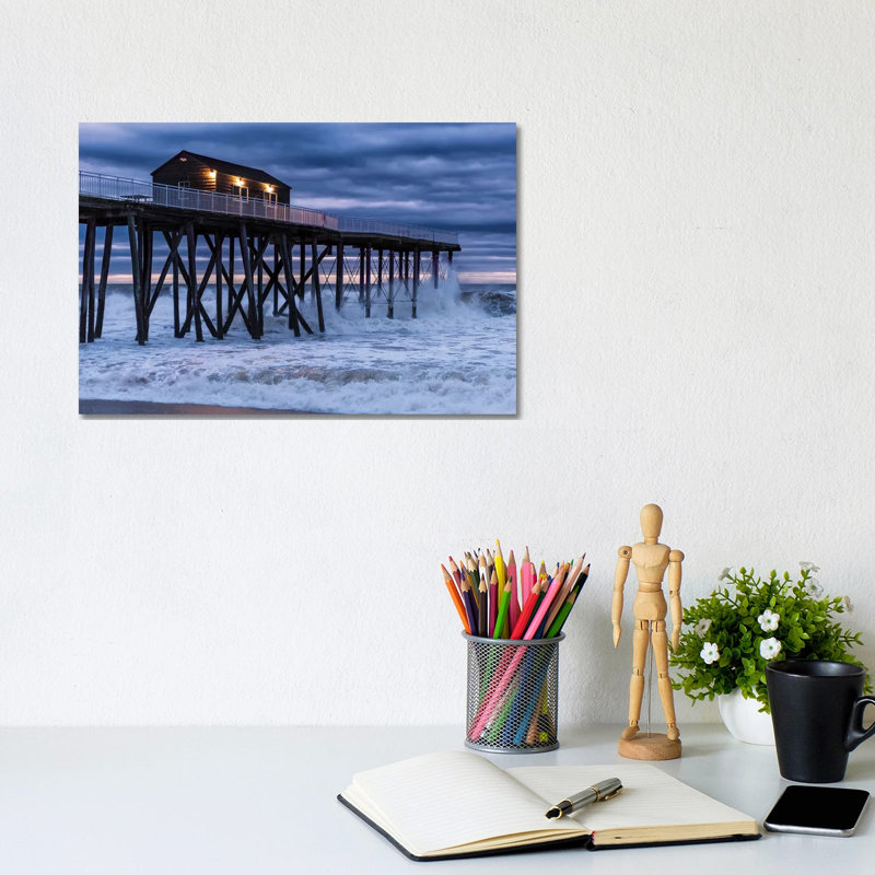 Belmar Storm by David Gardiner - Wrapped Canvas Gallery-Wrapped Canvas Giclée, 20.32 cm H x 30.48 cm W