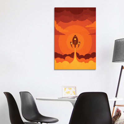 Above And Beyond by Durro Art - Wrapped Canvas Print