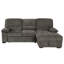 Canapé-lit modulaire convertible en L avec méridienne de rangement, canapé-lit de salon, gris-435563440