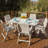 TREX Outdoors Yacht Club Highback 7-Piece Dining Set-9806237