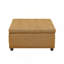 Repose-pieds capitonné durable avec garniture cloutée-129874270
