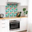 Self Adhesive Vinyl Splashback Wall Panel Sticker Tile Peel Stick 100x50 cm vegetables fruits