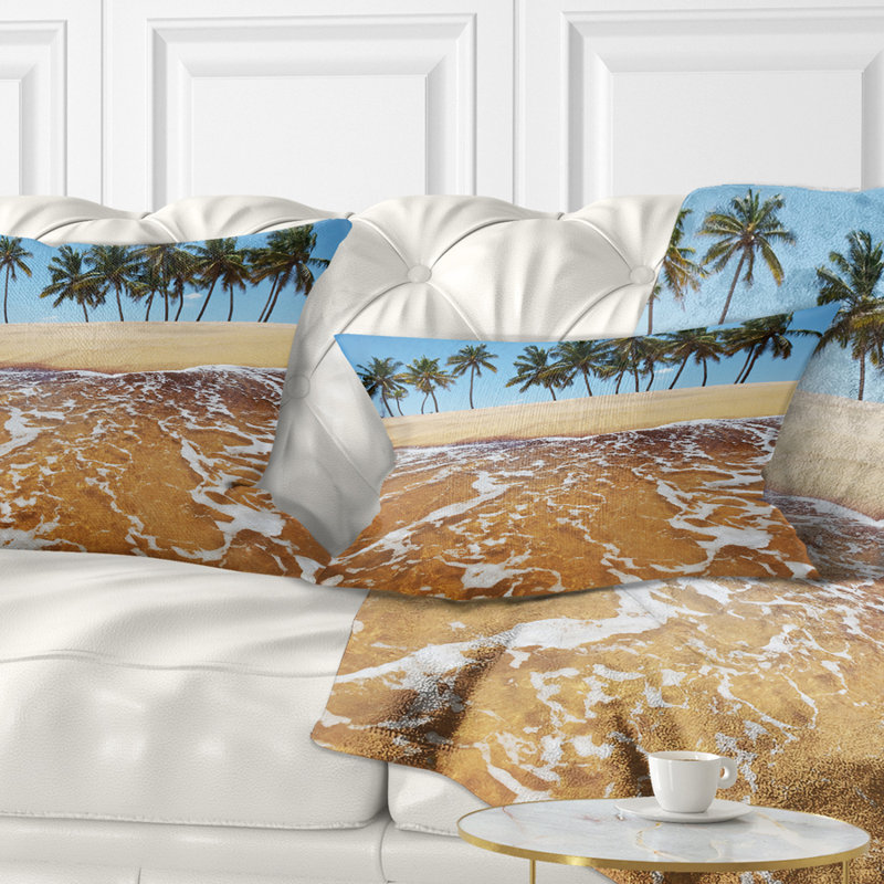 Coussin Tropical Beach, Rectangle, 12 po x 20 po