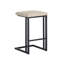Boone Upholstered Stool with Metal Frame-672924963-672924972