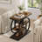 4-Tier End Table, Industrial Side Table