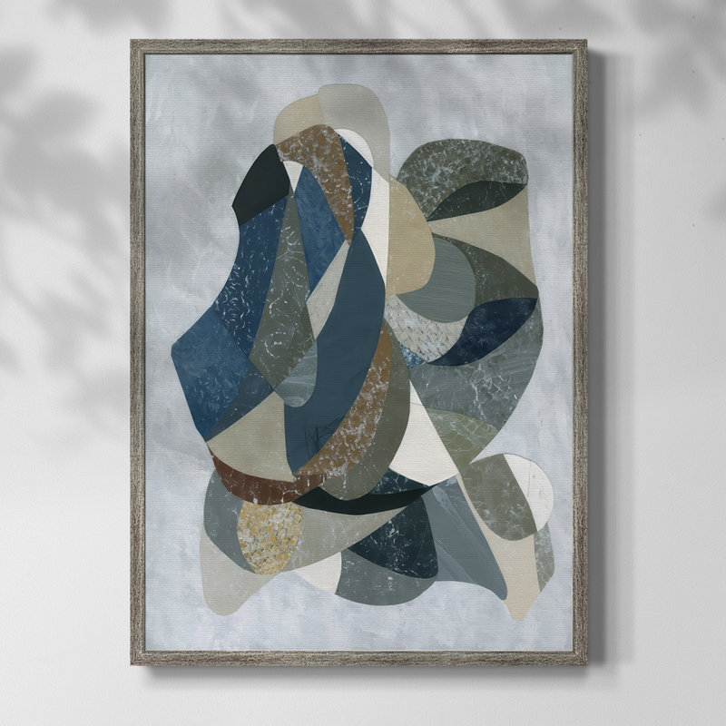 Starlight Tango I par Coco Good - reproduction d'art encadrée sur bois massif, H 21 po x l 17 po