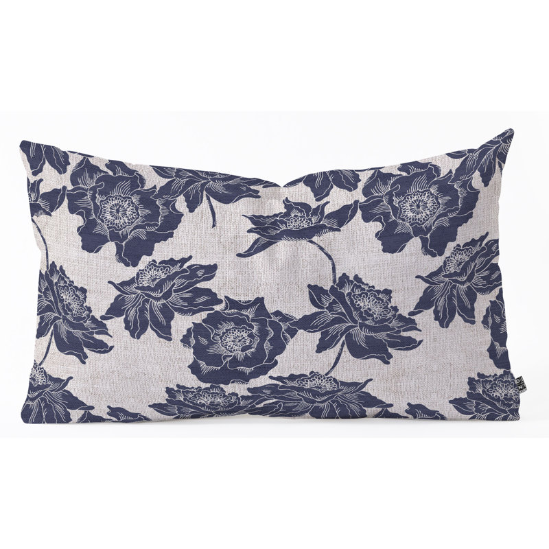 Floral Lumbar Pillow