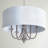 Bhushan 22'' W 5-Light Drum Chandelier-457437110