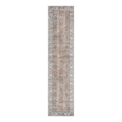 Weingartner Performance Mustard Yellow/Ivory/Blue Rug