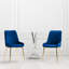 Chaise d'appoint en velours Maurio-963019801