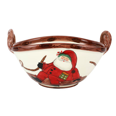 Bol de service Terra Bianca 16 po Old St. Nick