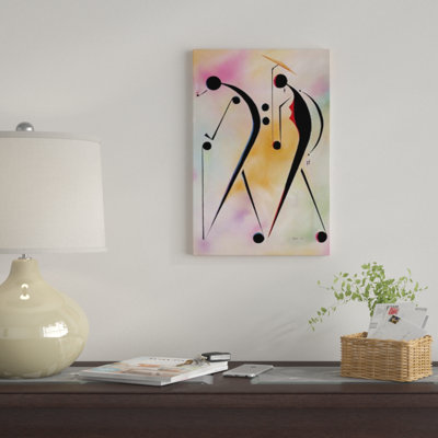 « ole pour les gens », impression sur toile