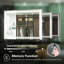 Adorna Frameless LED Lighted Bathroom / Vanity Mirror with Brightness Adjustable, Memory Function, Anti-fog-115147352