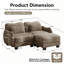 Causeuse en L avec repose-pieds-1313880048