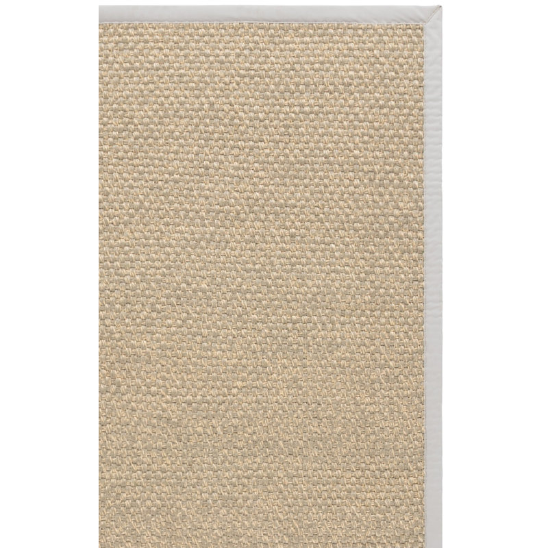 Tapis intérieur / extérieur en imitation sisal 105 de couleur naturelle / ivoire Napa, Rectangulaire 2 pi x 3 pi