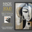 WOMEN Series LIV  -Premium Framed Print -Ready to Hang - No Nails Required-1272822196-1272822188