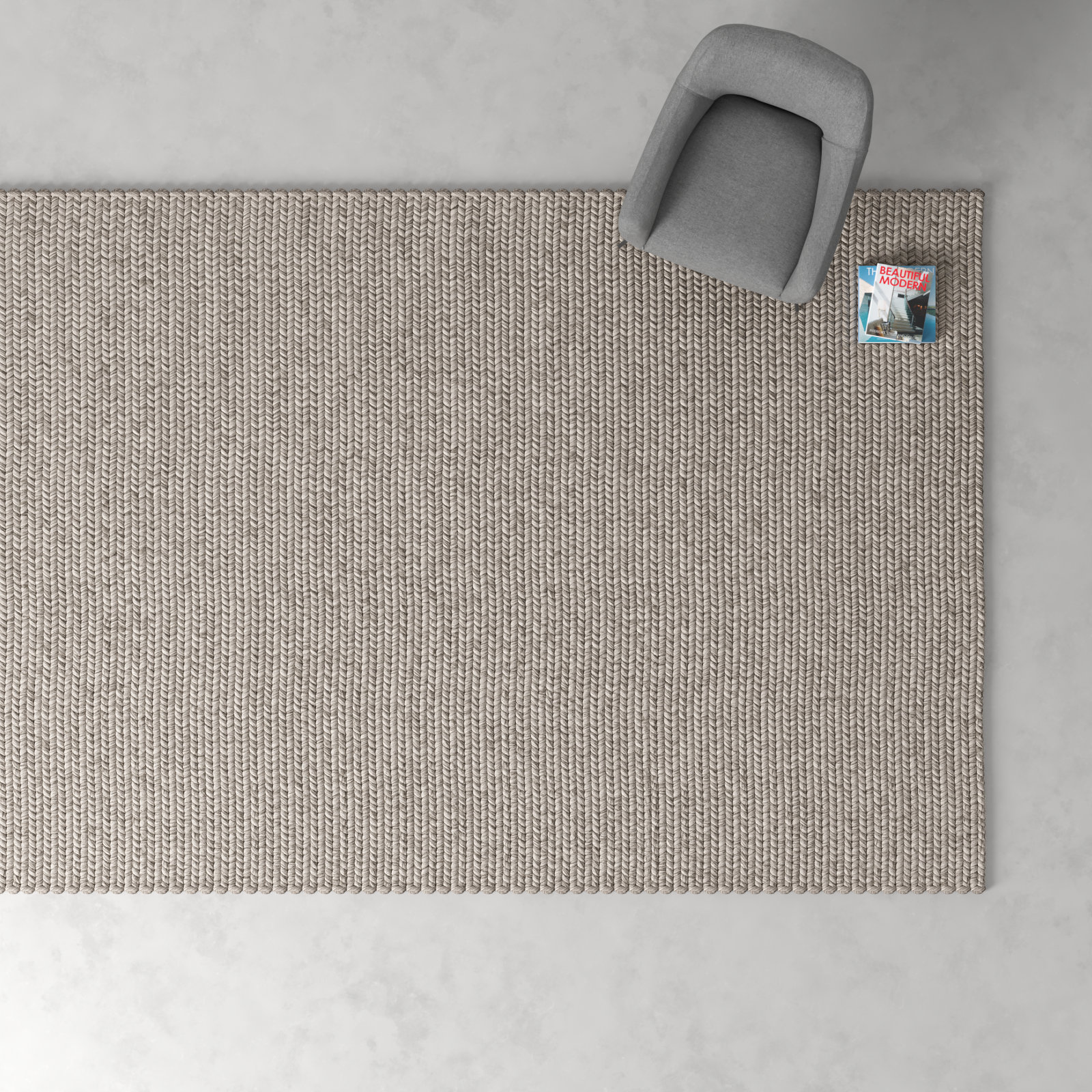 Ithaca Handmade Rug, Rectangle 9' x 13'