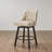 Arjean Swivel Upholstered Faux Leather Counter Stool-734803965