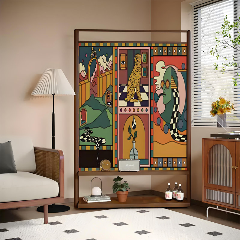 Cloison Niche Art, H 70,87 po x l 55,12 po x P 1,57 po