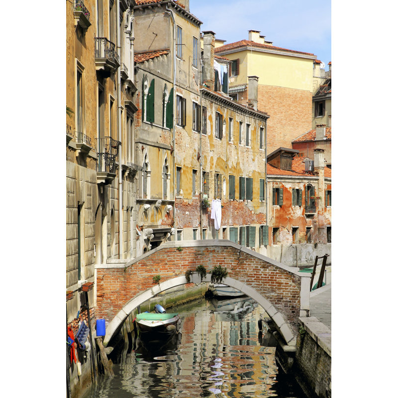 Venice View II - Wrapped Canvas Print, 76cm H x 51cm W x 3.8cm D