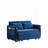 Velvet Multi-position adjustable Sofa with 2 Detachable Arm Pockets-457133296-445078448