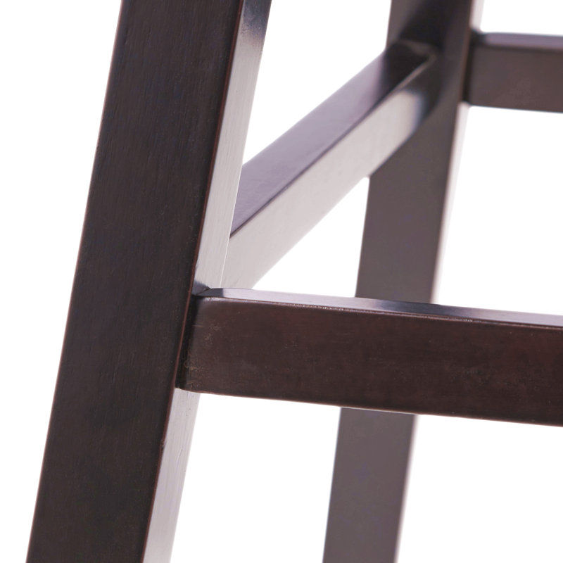 Tabouret tournant à 360 degrés avec garniture cloutée, ensemble de 2, Brun, Brun