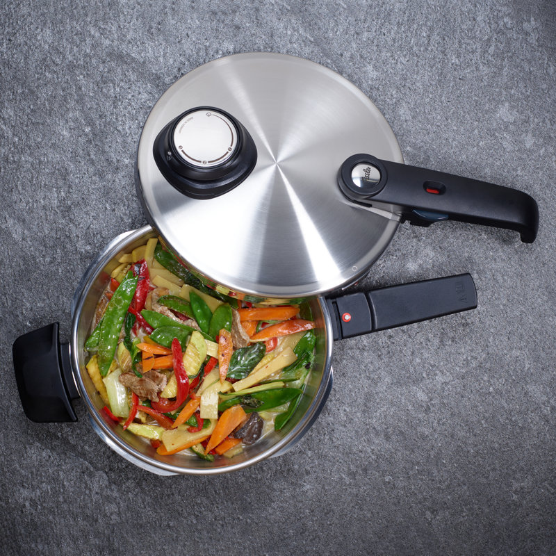 Fissler® Vitavit® Premium Pressure Cooker and Skillet Set, 2.6 Quart & 6.3 Quart